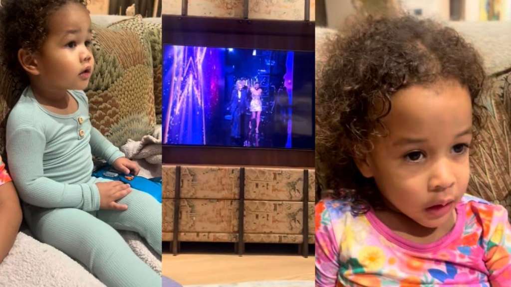 Video: Chrissy Teigen's Kids Take Their Sweet Time Realizing Mom's on TV