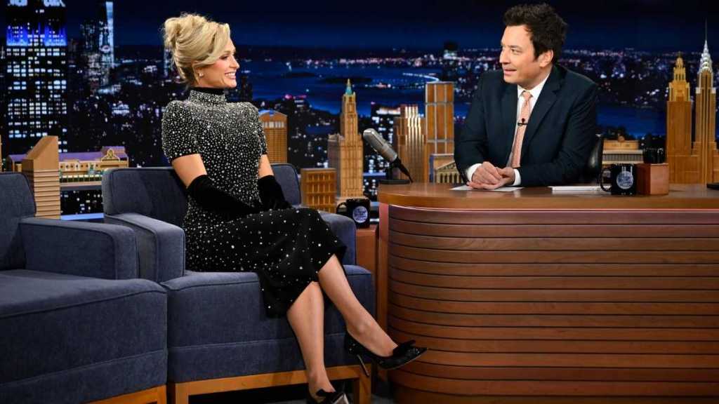 Jimmy Fallon Becomes 'Best Friends' With Paris Hilton's Son in Cute Video