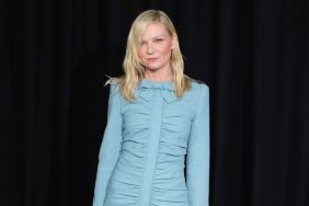 Kirsten Dunst Puts Playful Spin to Valentino Minidress With Snake Mules