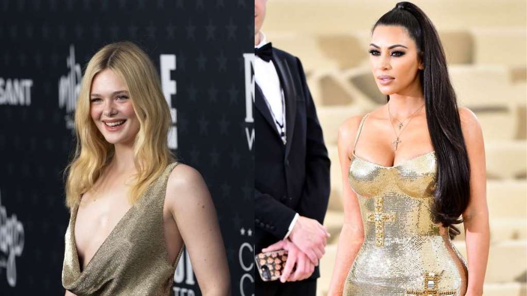 Elle Fanning Is Impressed by Kim Kardashian's Skill