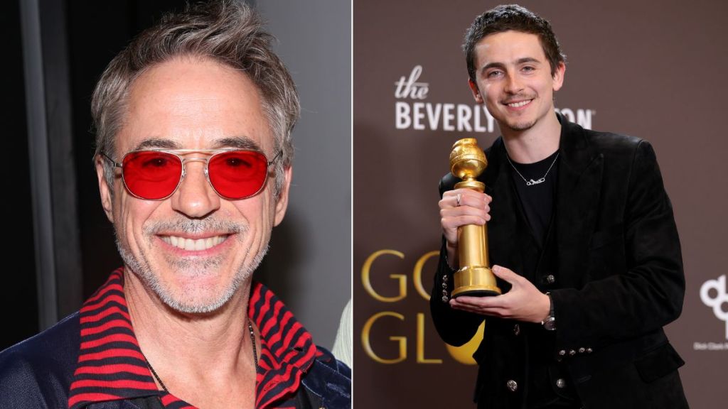 Robert Downey Jr. Crowns Timothée Chalamet as ‘One of the Greats'