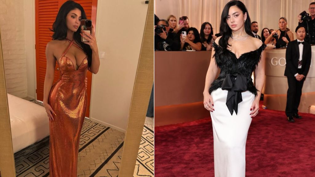 Kylie Jenner & Charli XCX Posing in Matching Bikinis Goes Viral