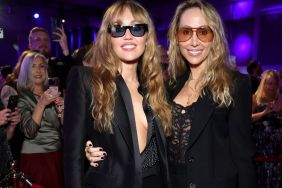 Miley Cyrus & Mom Twin at Palm Springs Film Festival Amid Adoption Claims