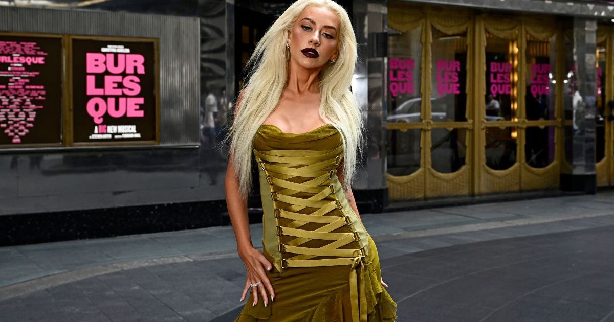 Christina Aguilera Swaps Tiny Minidress for Matching Bodysuit in Paris