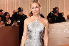 Kate Hudson’s Giorgio Armani Halter Dress Hangs by Just Two Strings