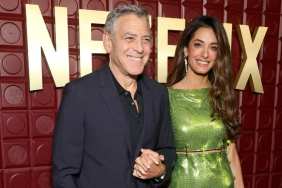 Amal Clooney's Super Short Versace Minidress Hangs on by Safety Pins