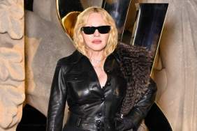 Lingerie-Clad Madonna Wears Fully Sheer Lacy Dress Over Nude Bodysuit