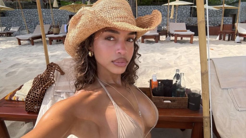 Lori Harvey's Nude Bikini Look Is Not for the Faint-Hearted