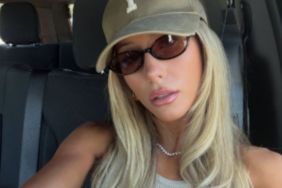 Alix Earle Flaunts Chiseled Abs in Red Bikini Look