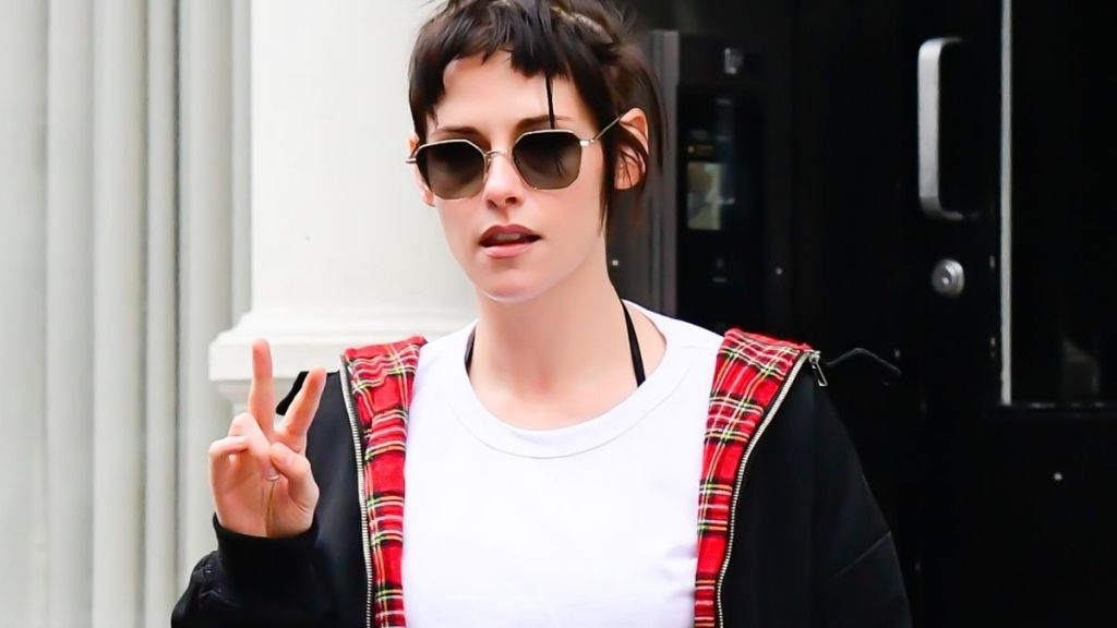 Kristen Stewart Wearing Sheer Dress Demands a Double Take