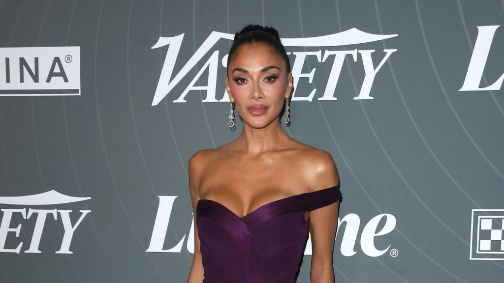 Nicole Scherzinger's Sparkly Beach Bikini Look Is a Treat