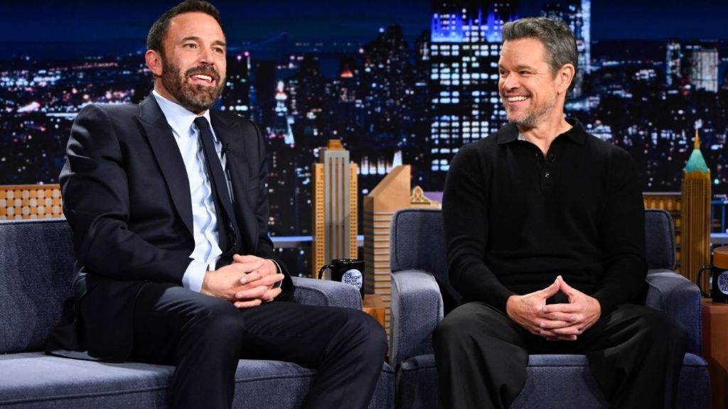 Ben Affleck's Kids Were 'Psyched' To Visit Matt Damon on Set