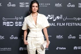 Nina Dobrev's NSFW Neckline Makes Her Galvan London Jumpsuit Pop