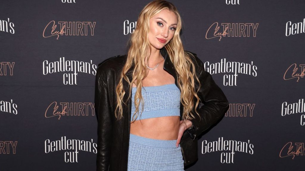 Cameron Brink’s Sleeveless Cult Gaia Top Features Only Beaded Strings