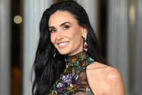 Demi Moore Weightlifting in Bra Top & Shorts Is Everything