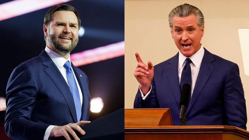 J.D. Vance's Comment on Gavin Newsom's Legs Sparks Backlash