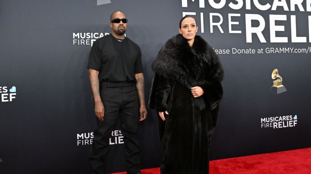 Kanye West’s Wife’s See-Through Look With Tights Is Unmissable