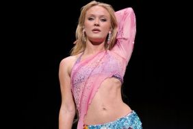 Zara Larsson’s Knickers & Sheer Stockings Look Is Truly Bold