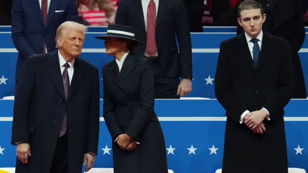 Barron Trump Gives 'Advice' to Donald Trump, Says Melania