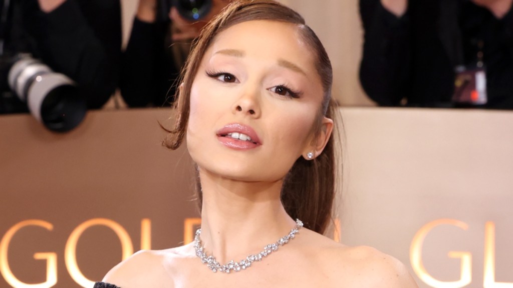 ariana grande heart-shaped minidress