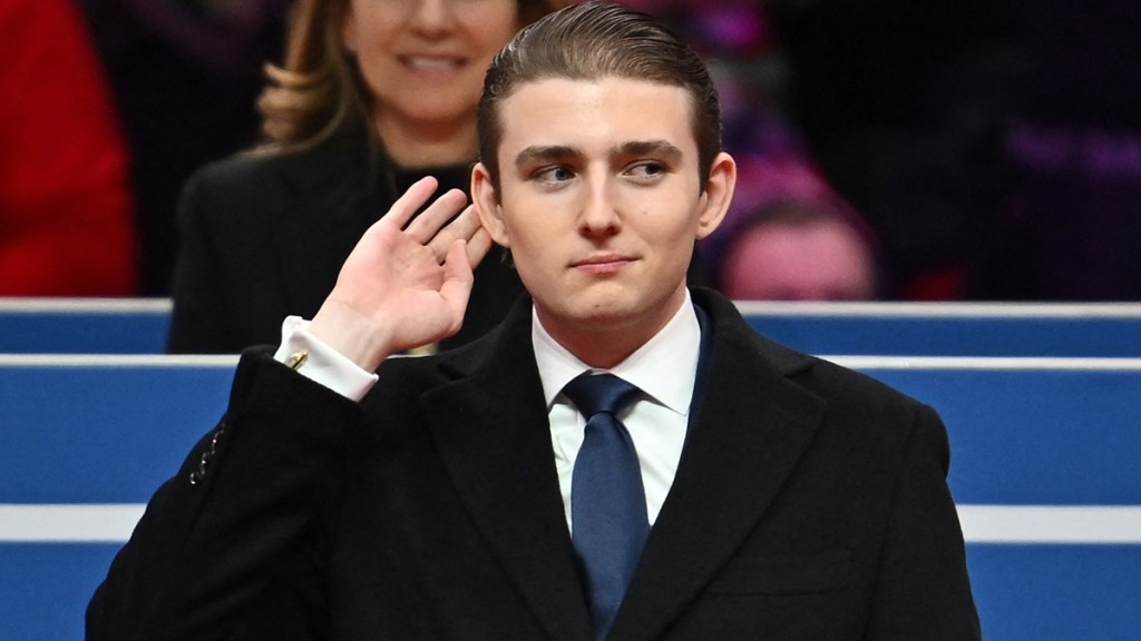 Barron Trump Donald Son Lose Accent Lessons Report Source