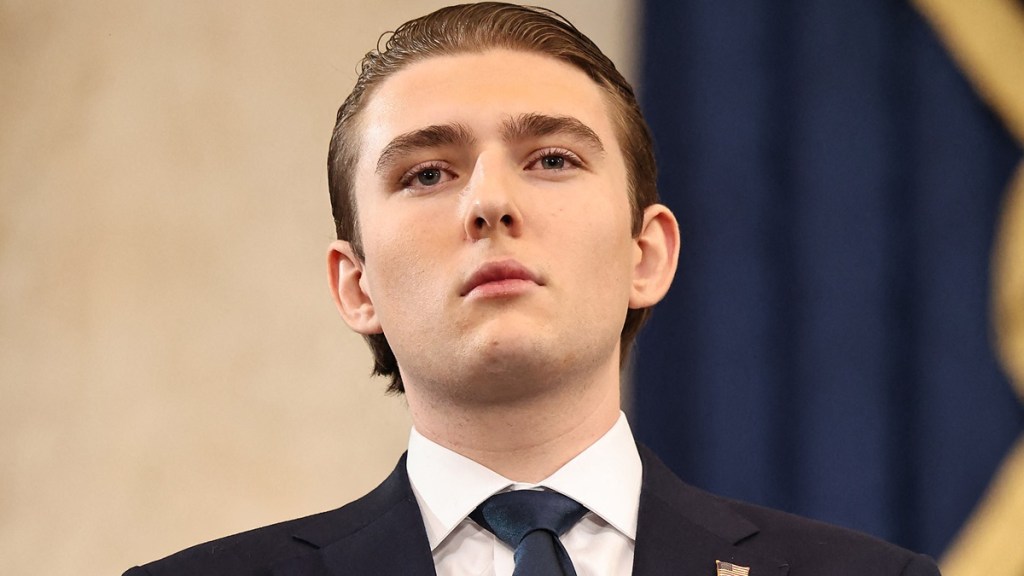 Barron Trump Save Woman Life London UK Phone Call