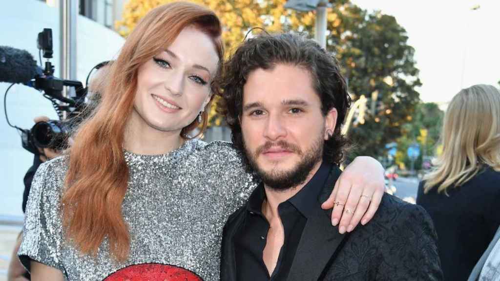 Kit Harington & Sophie Turner Reunite After His ‘Odd’ Kiss Confession