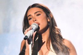 Madison Beer Comes in Hot With Thigh Slit Dress