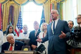 RFK Jr. Seemingly Attempts a Handshake With Donald Trump But Fails