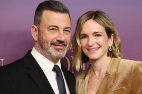 Jimmy Kimmel Spotted at Anti-ICE Protest With Wife