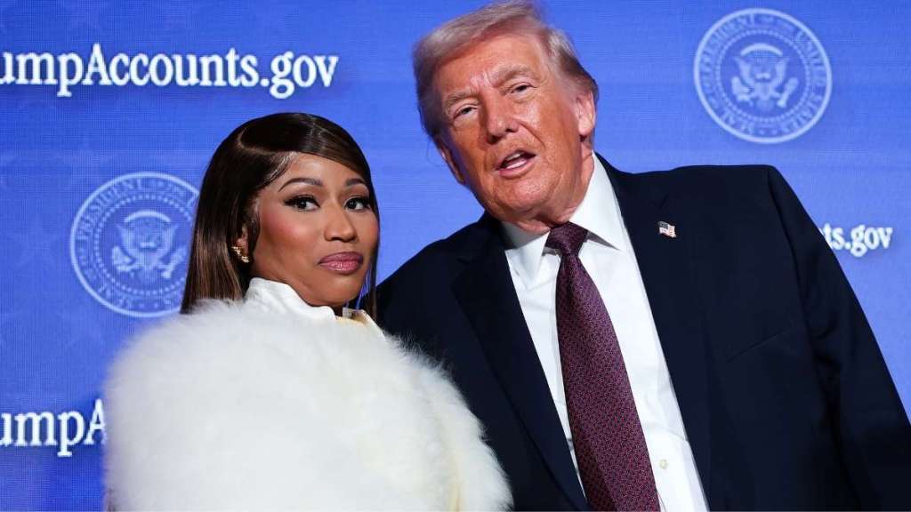 Donald Trump's Gift to Nicki Minaj Has Internet Talking