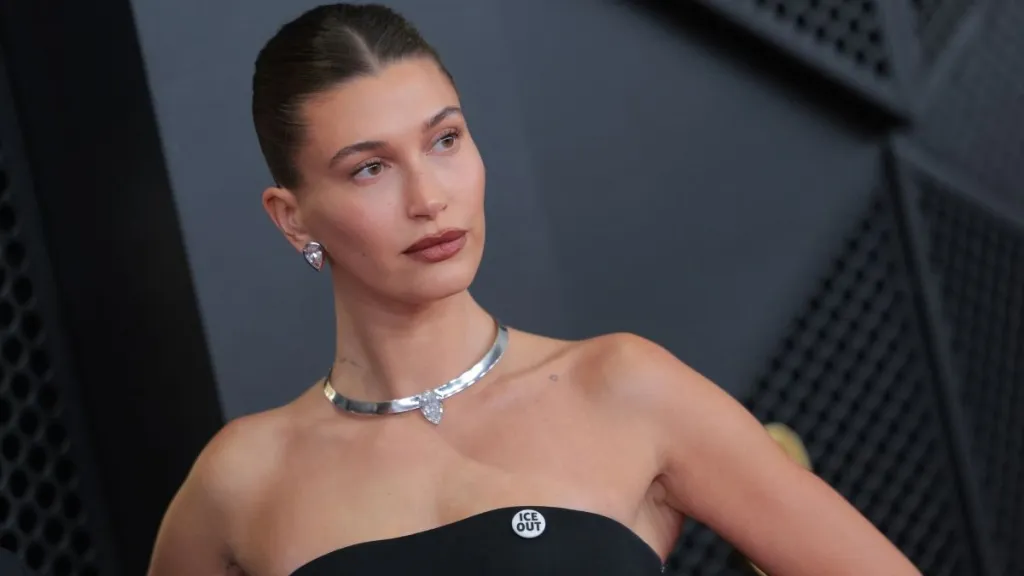 Hailey Bieber Brings a Mini Shorts Moment to SKYLRK