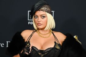 Bebe Rexha Wows in High-Slit Look at Grammys After-Party