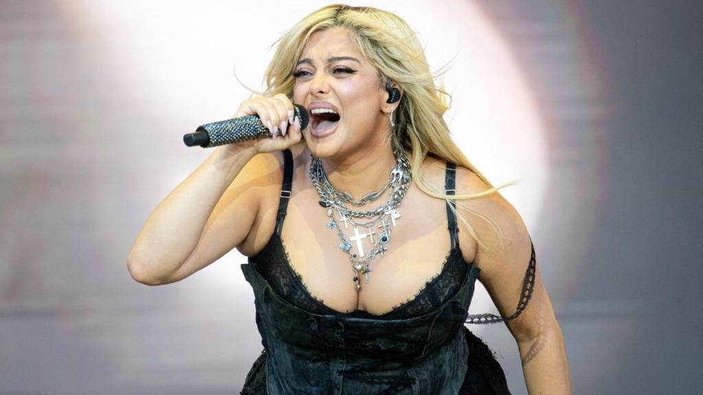 Bebe Rexha Stuns in Bold Playsuit Following Empire Label Partnership