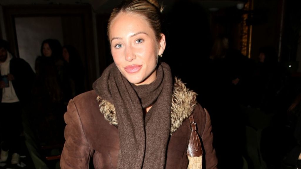 Alix Earle's Gucci Bag Completes Faux Fur Micro Miniskirt Look