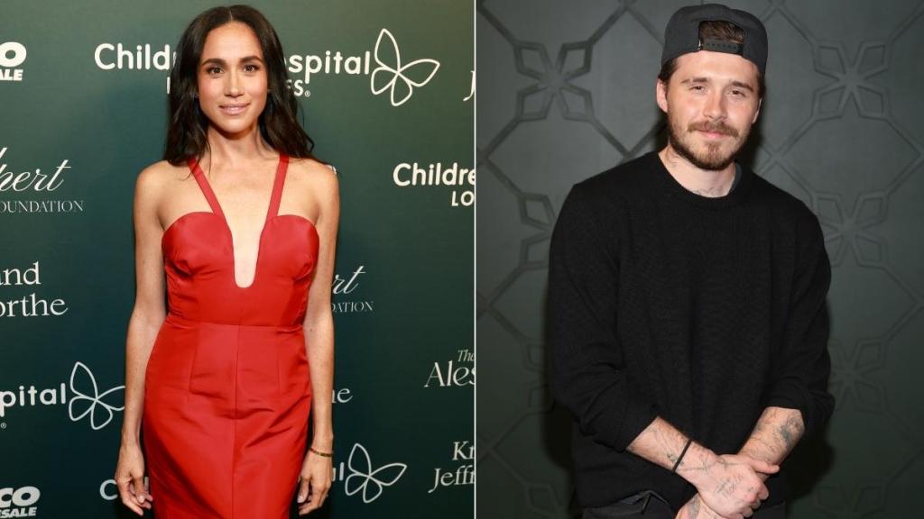Meghan Markle Connecting Brooklyn Beckham to Oprah for Tell-All — Source