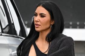 Kim Kardashian Dials Up the Drama in Bold Top Amid SKIMS Campaign