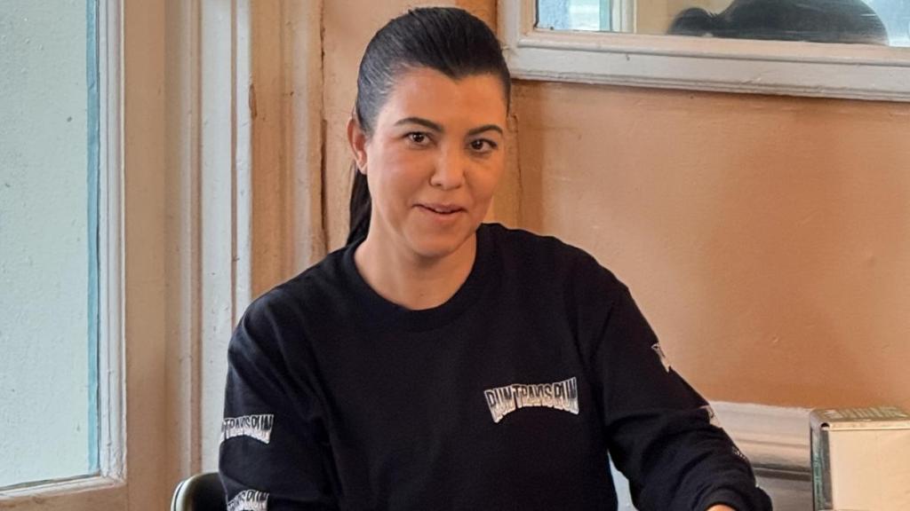 Kourtney Kardashian’s Micro Minidress Packs a Lacy Twist After Lemme Launch