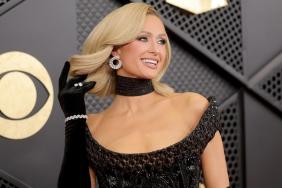 Paris Hilton Debuts a Bold, Fitted Dress for the Grammys