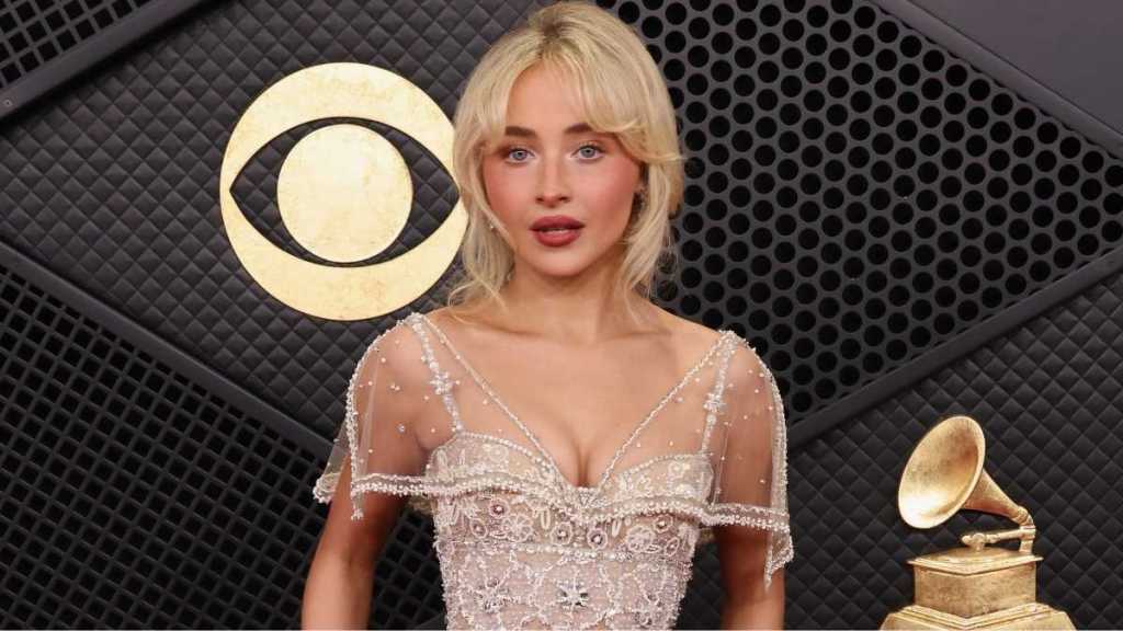 Sabrina Carpenter’s Mini Dress Draws Focus in Pringles Feature