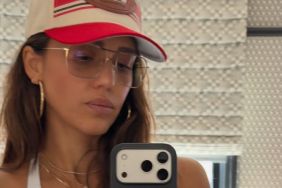 Jessica Alba’s Fully Sheer Dress Teases at Raising Cane’s Super Bowl Party