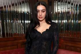 Charli XCX's Sheer Lacy Saint Laurent Dress Comes With Bold High Slit