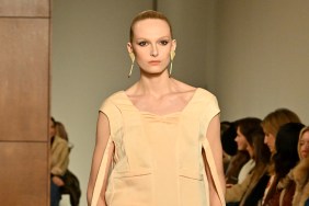 Alex Consani's Tory Burch Dress Highlights Hanging Straps