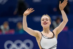 Anastasiia Gubanova Debuts a High-Slit, Cut-Out Skate Outfit