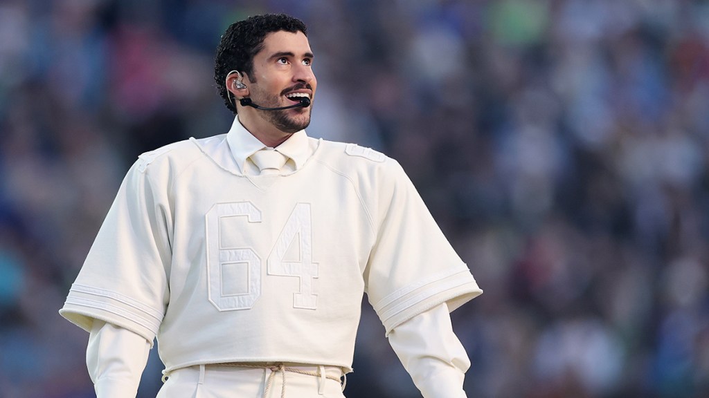 Bad Bunny's '64' Jersey at Super Bowl Sparks Curiosity