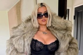 Bebe Rexha Makes Waves Courtside in a Lacy Top