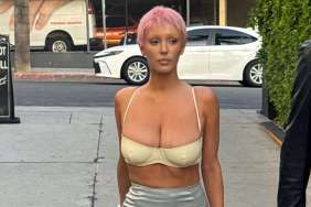 Kanye West’s Wife Steps Into Spotlight in String-Detailed Crop Top