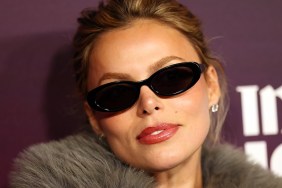 Brooks Nader Arrives in a Bold Corset-Style Top for Her Birthday