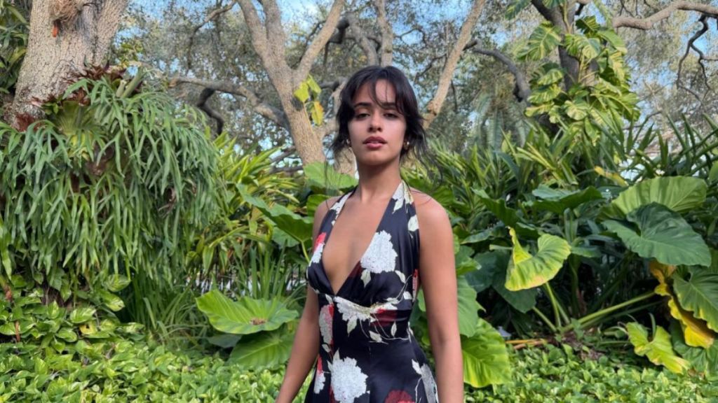 Camila Cabello Serves Bold Vacation Style in Backless Dress