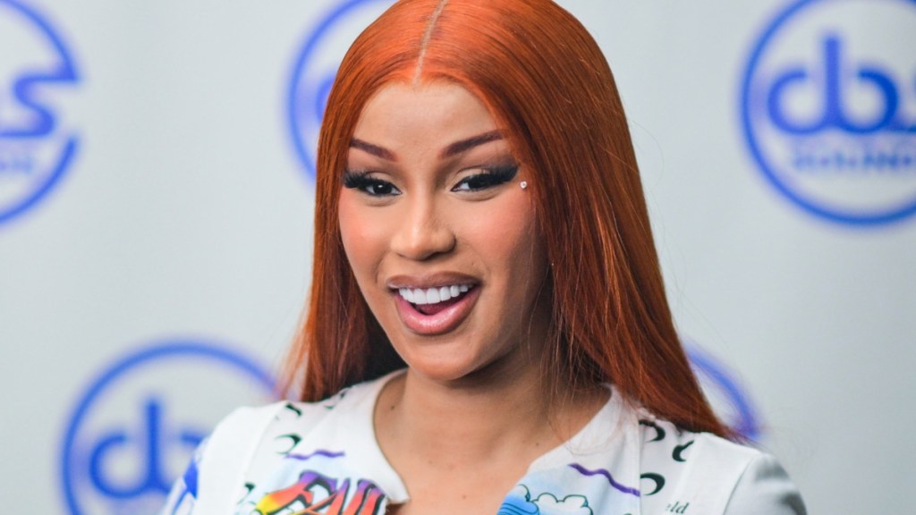 Cardi B Steals Spotlight in Cutout Dress for SNL